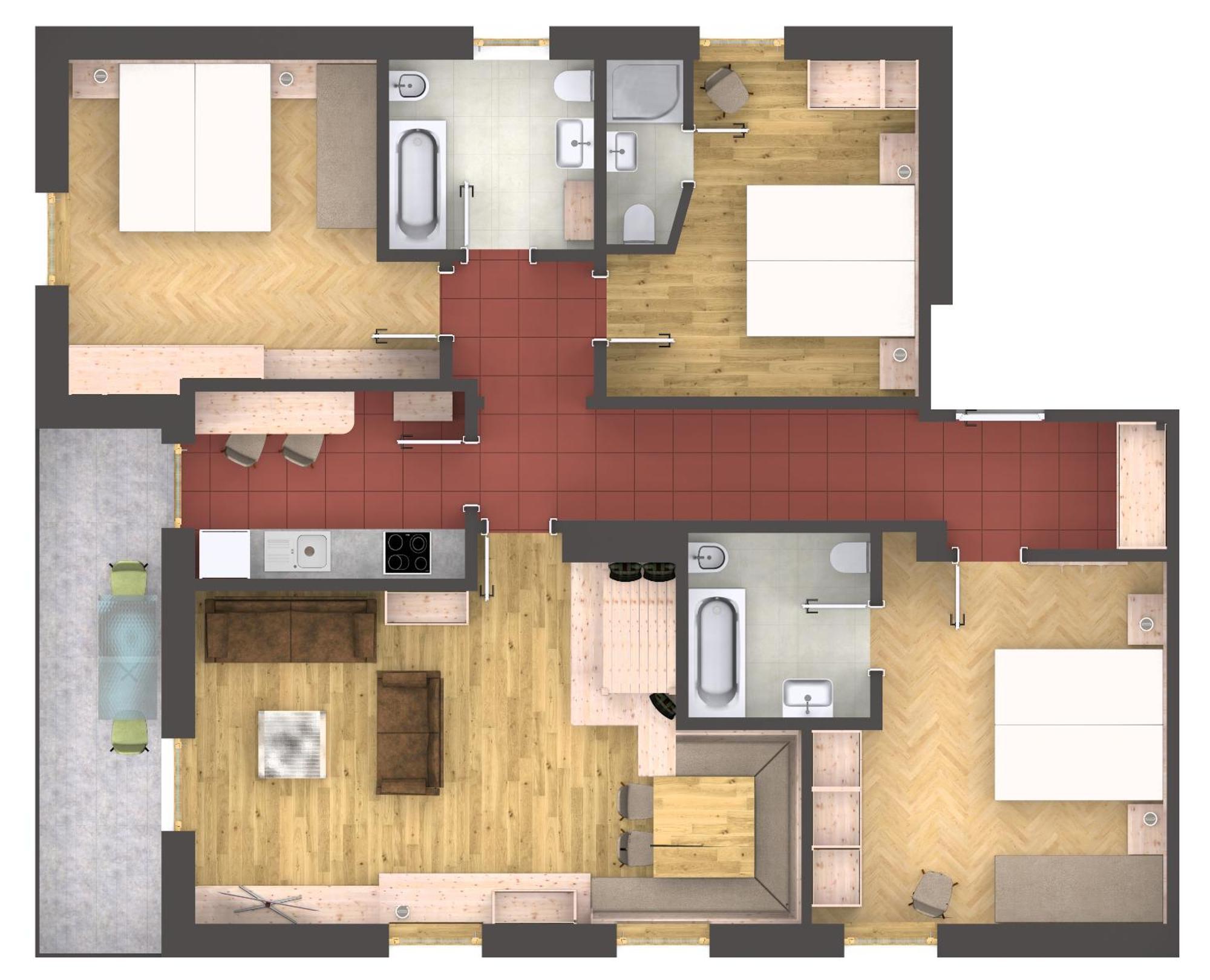 Apartments Heritage House Margherita Santa Cristina Val Gardena Phòng bức ảnh